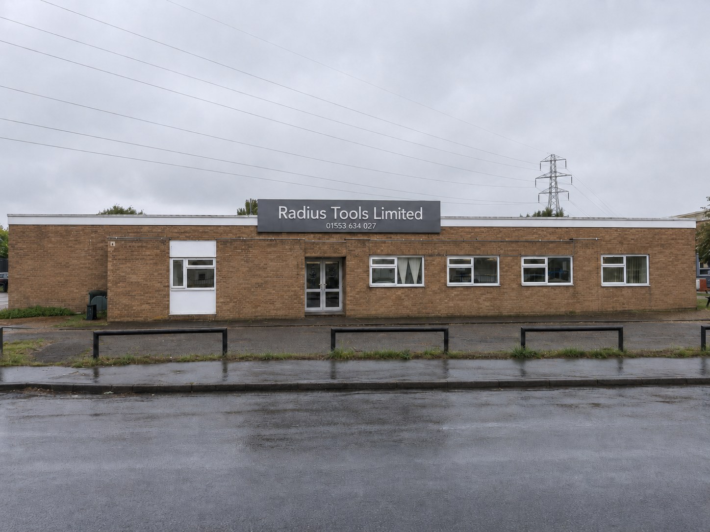 Radius Tools building signage